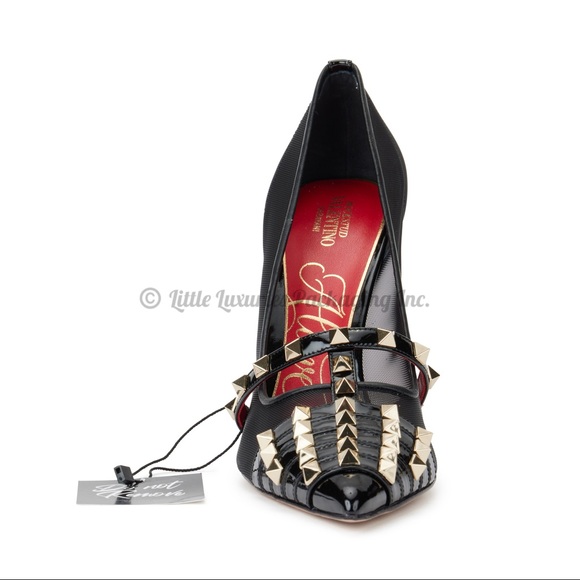 NIB Authentic Valentino Rockstud Alcove Pump 100mm - Picture 6 of 16